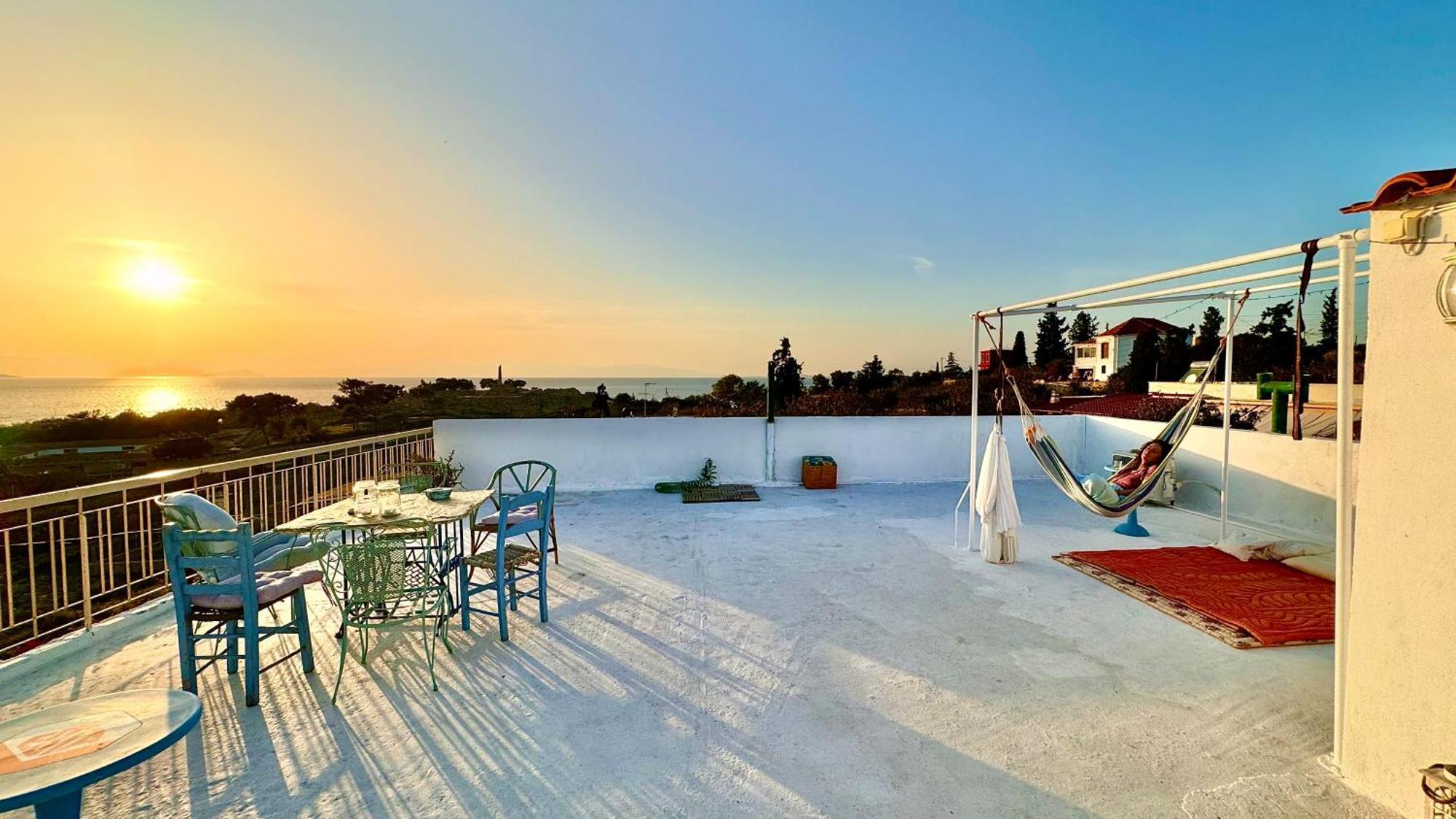 Appartement Vue Sur Mer Soul Family, Egine Aegina 외부 사진